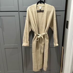 H&M Tan Chunky Cardigan